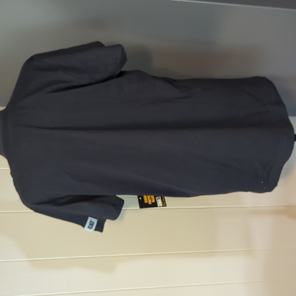 Women's Caterpillar Black and Yellow Graphic T-Shirt XL - Picture 5 of 6